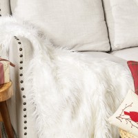 Tache Home Fashion Lion Pile Faux Fur Throw Blanket TAHF1310